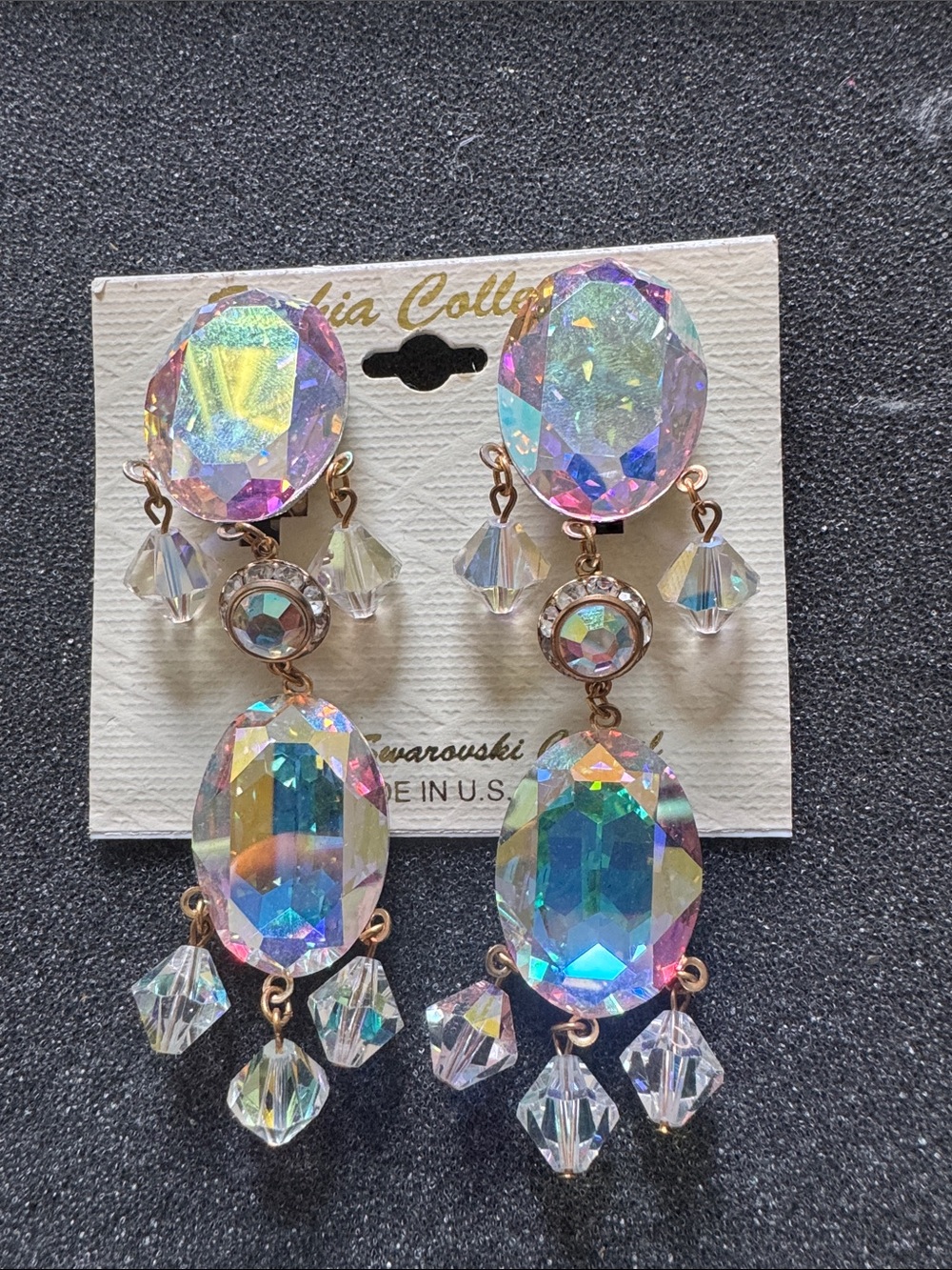 Vintage Genuine Swarovski Crystal- Sophia Collection